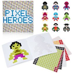 Pixel Heroes Sticker Book