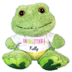 Unfrogettable Plush Frog