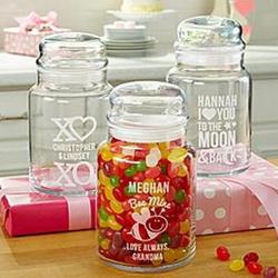 Personalized Cute and Sweet Treat Jar