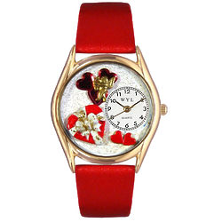 Valentine's Day Watch with Red Band