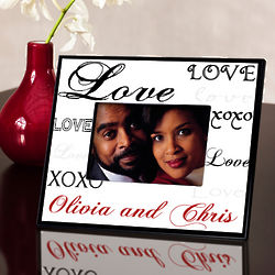 Personalized Simply Love Picture Frame