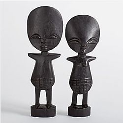 Kenyan Twins Sculptures
