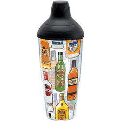 Liquor Bottles Wrap with Shaker Top Lid 24-Ounce Tumbler
