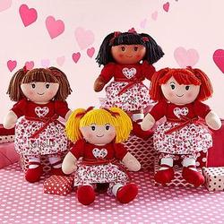 Personalized Sweet Valentine Rag Doll