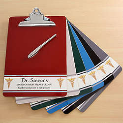 Medical Team Personalized Doctor and Nurse Clipboard