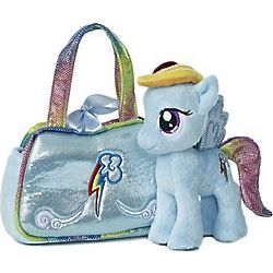 My Little Pony Rainbow Dash Plush with Carrier