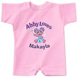 Personalized Abby T-Romper