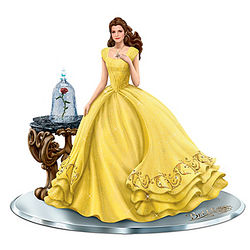 Beauty and the Beast Belle Figurine with Swarovski Crystals