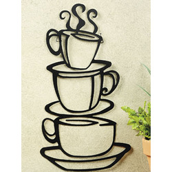 Coffee Cups Wall Hanging