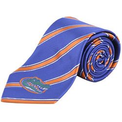 Florida Gators Striped Poly Tie
