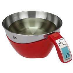 Measuring Cup Digital Kitchen Scale in Red