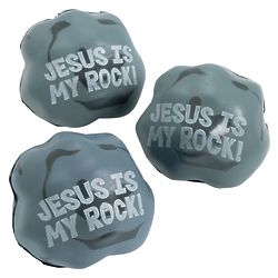 Jesus Is My Rock Stress Balls