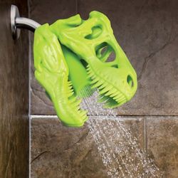 Wash 'N Roar Green T-Rex Shower Head