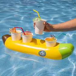 Banana Boat Beverage Pool Float