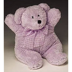 Lavender Lou the Plum Teddy Bear