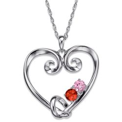Sterling Silver Love Knot Pendant
