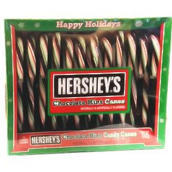 Hershey's Chocolate Mint Candy Canes