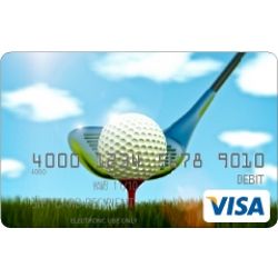 Golf Visa Gift Card