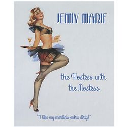 Hostesss with the Mostess Pin Up Personalized Print