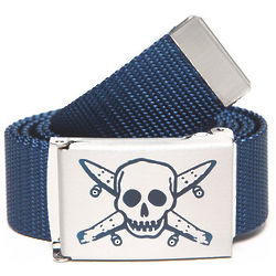 Men's Blue Pirate Scout Belt