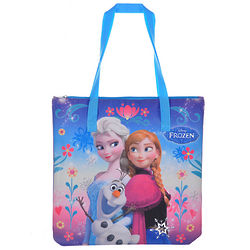 Frozen Olaf in the Middle Zipper Tote