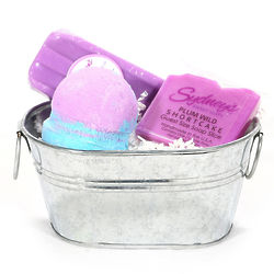 Mini Purple Sweet Soaps Gift Basket