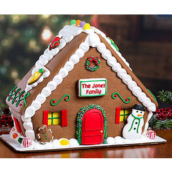 Personalized Gingerbread House