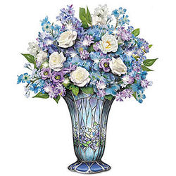 Timeless Beauty Always in Bloom Light-Up Floral Centerpiece