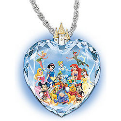 Magic of Disney Heart Pendant Necklace
