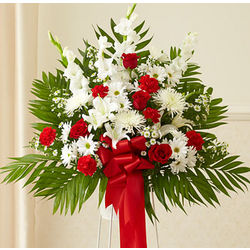 Heartfelt Sympathies Bouquet in Basket