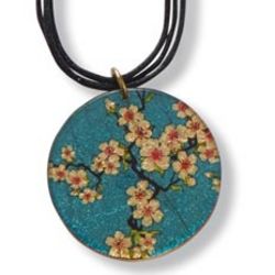 Van Gogh Almond Blossoms Necklace