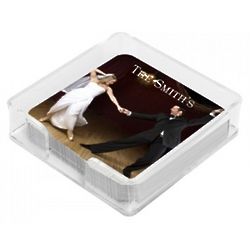 Square Corkboard Custom Photo Coasters