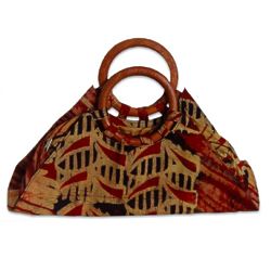 Tribal Color Cotton Batik Handbag
