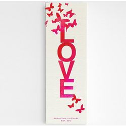 Personalized Love Is in the Air Canvas Art