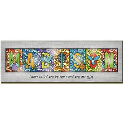 Personalized 27" TwinkleBright LED Call You By Name Canvas