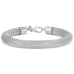 Sterling Silver Mesh Bracelet
