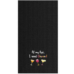 At My Age, I Need Glasses Kitchen Towel