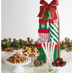 Be Merry Deluxe Chocolates Sweets Tower
