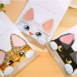 Meow Heard That! Cat Ear Bookmarks