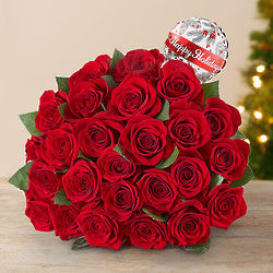 Merry Red Rose Bouquet