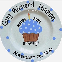 Personalized Cupcake Plate