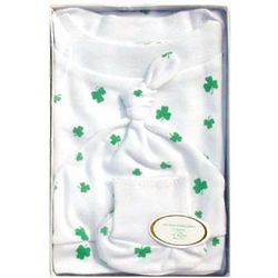Shamrock Baby Gown Homecoming Set