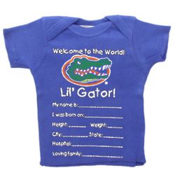 Florida Gators Newborn Welcome to the World T-Shirt