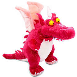 Red Dragon Plush Toy