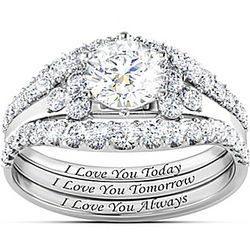 I Love You Always Anniversary Ring