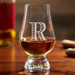 Glencairn Whisky Glass with Personalized Monogram