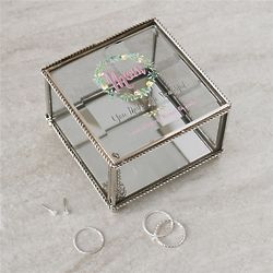 Personalized You Make Life Beautiful Jewelry Box