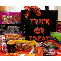Trick Or Treat Halloween Gift Tote