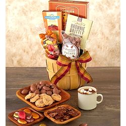 Shades of Autumn Chocolates and Sweets Gift Basket