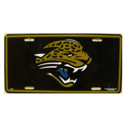 Jacksonville Jaguars No. 1 Fan License Plate